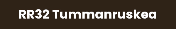 Kuvassa väri RR32 tummanruskea